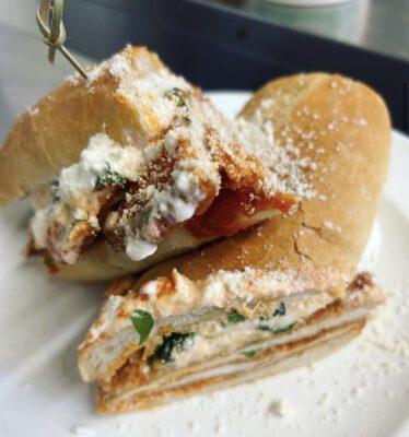Chicken Parm sandwich 