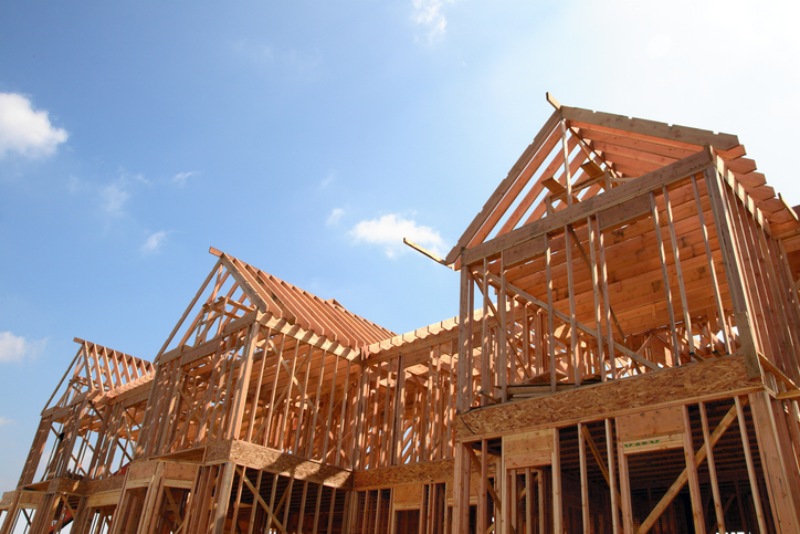 Wooden House frame